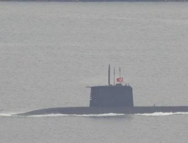 Τουρκικό υποβρύχιο πέρασε ανοιχτά της Χίου: Εικονική αποστολή θαλάσσιας απαγόρευσης (βίντεο)